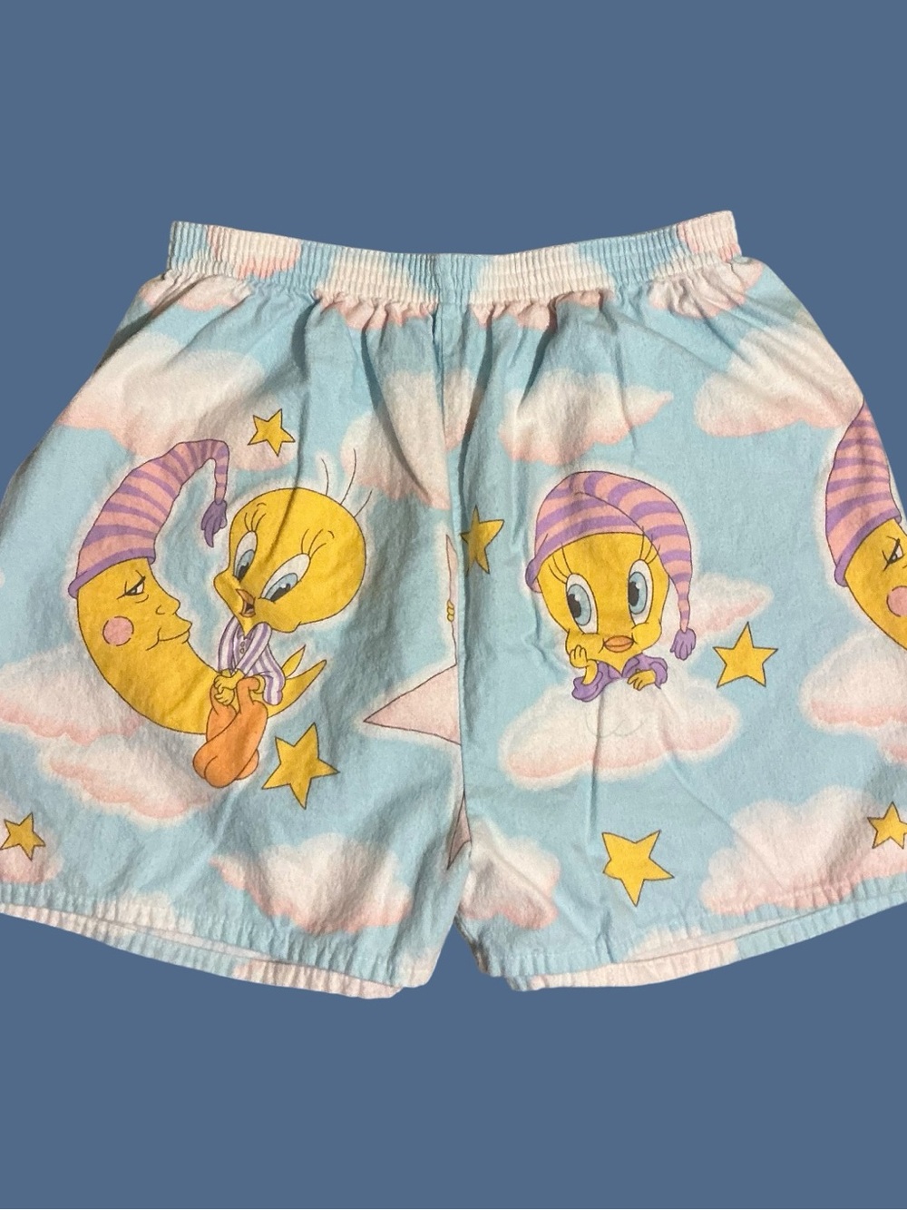 Vintage 1999 Warner Bros. Looney Tunes Tweety Bird pajama set 🌙☁️💛 - Picture 2 of 7